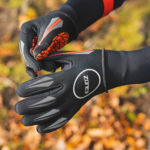 Zone3 Neoprene Swim Gloves Black / Red  (Pair Sizes XS - XL) - Image 6