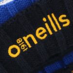 Tipperary GAA O'Neills Peak 060 Bobble Hat - Marine/Royal/Amber   (Kids / Adults) - Image 3