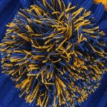 Tipperary GAA O'Neills Peak 060 Bobble Hat - Marine/Royal/Amber   (Kids / Adults) - Image 2