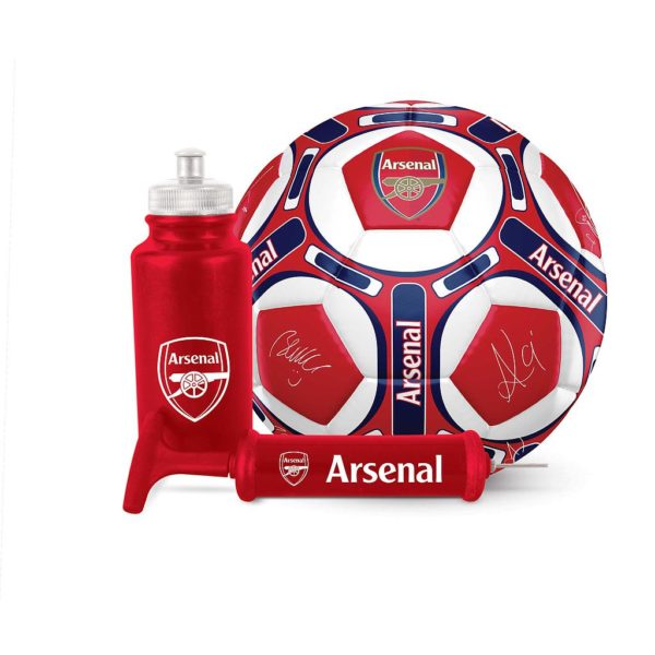 Arsenal FC Team Merchandise - Football Signature Gift Set