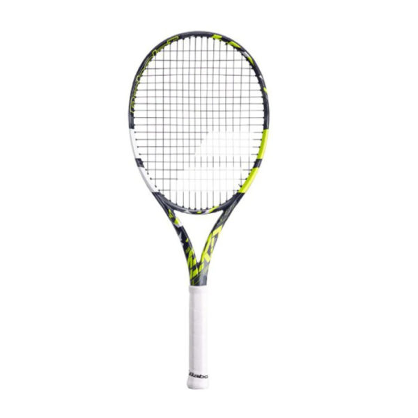 Babolat Pure Aero Team 2023 Tennis Racket Black/Yellow - Grip sizes 1 or 2 (Senior)