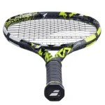 Babolat Pure Aero 2023 Tennis Racket Black/Yellow - Grip sizes 2, 3 (Senior) - Image 4