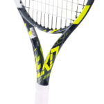 Babolat Pure Aero 2023 Tennis Racket 26" Yellow/Black (Junior) - Image 2