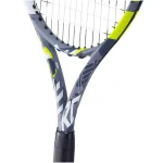 Babolat EVO AERO Tennis Racket Black/Yellow/White (Assorted Grip sizes 1, 2, 3) (Senior) - Image 3