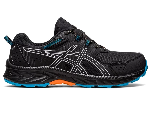 Asics GEL-VENTURE 9 WATERPROOF Running Shoe Black/Black/Ebony (Men's)