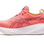 Asics GEL-NIMBUS™ 25 Running Shoe  Papaya/Dusty Purple (Ladies) - Image 4