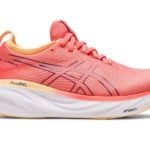 Asics GEL-NIMBUS™ 25 Running Shoe  Papaya/Dusty Purple (Ladies) - Image 6