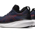 Asics GEL-NIMBUS™ 25  Running Shoe  Midnight/Electric Red (Men's) - Image 4