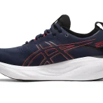 Asics GEL-NIMBUS™ 25  Running Shoe  Midnight/Electric Red (Men's) - Image 5
