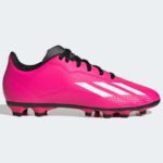 adidas X Speedportal .4 FxG Football Boots Team Shock Pink 2 / Cloud White/Core Black (Adults) - Image 5