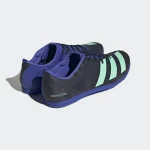 adidas Distancestar Track SPIKES Running Spike Tracking and Field  Legend Ink / Pulse Mint / Lucid Blue (Men's) - Image 3