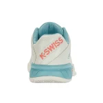 KW Swiss TFW Express Light 3 HB-Blanc/N Blue Desert Tennis Shoe Tropical Peach Ladies) - Image 4