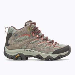 Merrell Moab 3 Mid Gortex GTX Bungee Cord Hiking Walking Boot (Ladies)