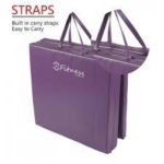 Sure Shot Fitness Tri-Fold Gym Mat 6' x 2' 50mm  Purple - Image 4