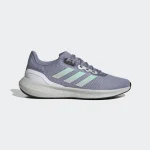 adidas Runfalcon 3.0 Running Shoe Silver / Voilet (Men's) - Image 6