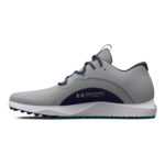 Under Armour UA Charged Draw 2 Spikeless Golf Shoes  Mod Gray/Midnight Navy (Men's) - Image 2