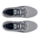 Under Armour UA Charged Draw 2 Spikeless Golf Shoes  Mod Gray/Midnight Navy (Men's) - Image 6