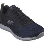 Skechers Track - Ripkent Lace Up Runner / Shoe Navy/Black (Men's) - Image 6