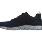 Skechers Track - Ripkent Lace Up Runner / Shoe Navy/Black (Men's) - Image 3