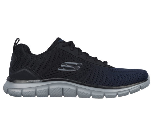 Skechers Track - Ripkent Lace Up Runner / Shoe Navy/Black (Men's)