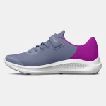 Under Armour  Pre-School UA Pursuit 3 AC Running Shoes Aurora Purple/Strobe  (Kids) - Image 4