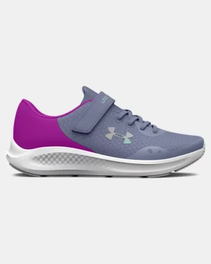 Under Armour  Pre-School UA Pursuit 3 AC Running Shoes Aurora Purple/Strobe  (Kids)