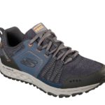 Skechers Escape Plan Hiking Shoe Blue/Orange (Men's) - Image 6