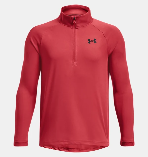 Under Armour UA Tech™ 2.0 ½ Zip  Chakra / Black - 638 (Boys)