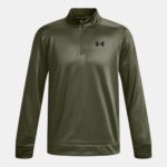 Under Armour Fleece® ¼ Zip  Marine OD Green / Black (Men's) - Image 3