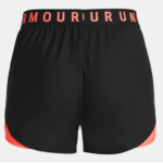 Under Armour Play Up Shorts  Black / After Burn (Ladies) - Image 6