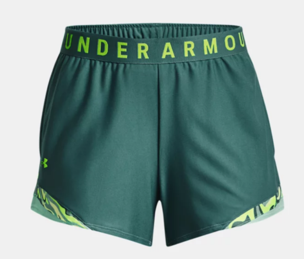 Under Armour Play Up Shorts 3.0 (Ladies) Tri Colour (Costal / Teal )