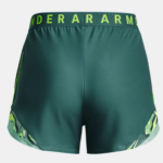 Under Armour Play Up Shorts 3.0 (Ladies) Tri Colour (Costal / Teal ) - Image 3
