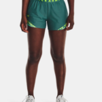 Under Armour Play Up Shorts 3.0 (Ladies) Tri Colour (Costal / Teal ) - Image 4