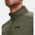 Under Armour Fleece® ¼ Zip  Marine OD Green / Black (Men's) - Image 4