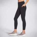 Skechers GOWALK 7/8 legging (Black)(Ladies) - Image 3