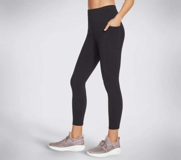 Skechers GOWALK 7/8 legging (Black)(Ladies)