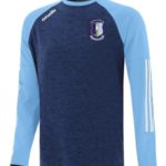 Nenagh Éire Óg GAA O'Neills Osprey Crew Sweat Shirt Mel Tonal Marine Sky White (Adults / Kids) - Image 2