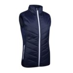 Sunderland s.Tania Golf Gilet Navy/White (Ladies) - Image 3
