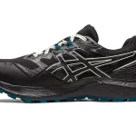 Asics Gel-Sonoma 7 GTX Gortex Running Shoe Black/Ink Teal (Men's) - Image 6