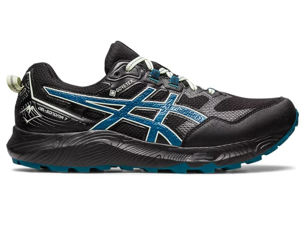 Asics Gel-Sonoma 7 GTX Gortex Running Shoe Black/Ink Teal (Men's)