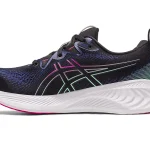 Asics Gel Cumulus 25 Running Shoe Black / Pink Rave  (Ladies) - Image 6