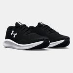Under Armour GS (Grade School) Running Shoe Black / White  (Kids) - Image 3