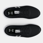 Under Armour GS (Grade School) Running Shoe Black / White  (Kids) - Image 4