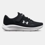 Under Armour  Pre-School UA Pursuit 3 AC Running Shoes Black White (Kids) - Image 2