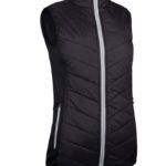 Sunderland s.Tania Golf Gilet  Black / Silver (Ladies) - Image 5