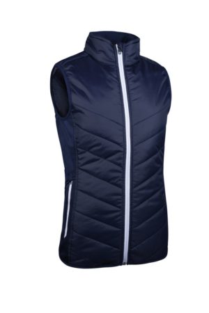 Sunderland s.Tania Golf Gilet Navy/White (Ladies)