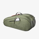 Wilson Team6 Tennis Bag Heather Green - Image 3
