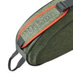 Wislon Team 3 Racket  Pack Tennis Bag Tennis  Heather Green - Image 4