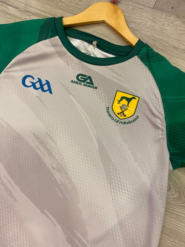Toomevara GAA Gaelic Armour Training Jersey Grey / Green / Amber 2023 (Kids/Adults)