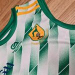 Toomevara GAA Gaelic Armour Training Vest White / Green / Gold (AGE 13) - Image 5